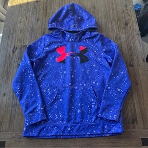 3/30$ Under Armour Kids Purple Hoodie size XL